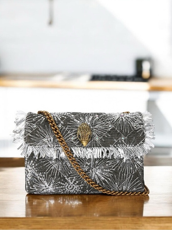 Kurt Geiger Handbags - 🎆 Kurt Geiger London Medium Kensington Sequin Fringe Crossbody 🎆